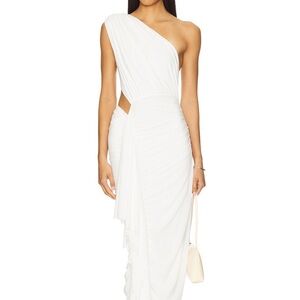Superdown - Juliet midi dress in white